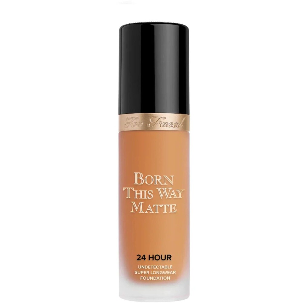 Too Faced Born This Way Matte Foundation Hazelnut 1oz 24Hr Wear Oil-Free NEW
